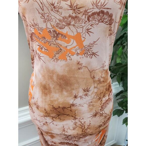 Prettylittlething Women Brown Polyester Round Neck Sleeveless Long Maxi Dress 14 - Picture 4 of 11